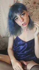 Private: CD Bell Masturbates In Stockings And Silk Dress