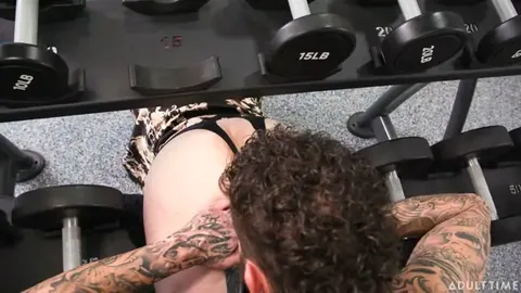 Lena Moon Barebacekd By Hatler Gurius At The Gym – Dropitlikeitshot S01