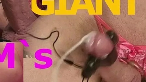 Crossdresser reitet riesigen Dildo in schwuler Unterwäsche bis zum schwulen handsfree Prostata-Anal-Orgasmus