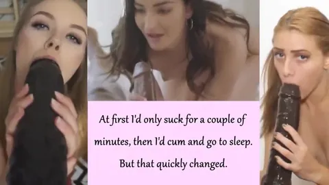 Ippnotismo con dildo BBC da parte di una studentessa sissy